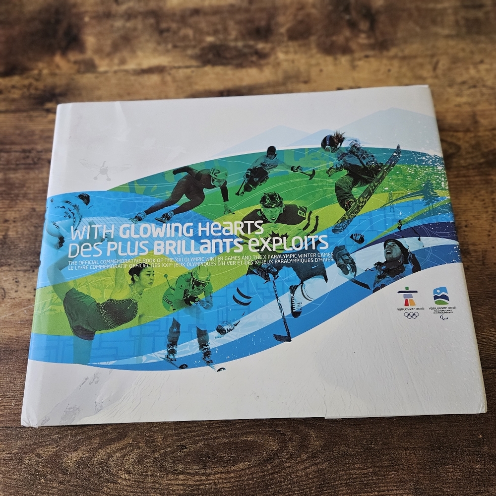 With Glowing Hearts official commemorative book Vancouver 2010 Olympics